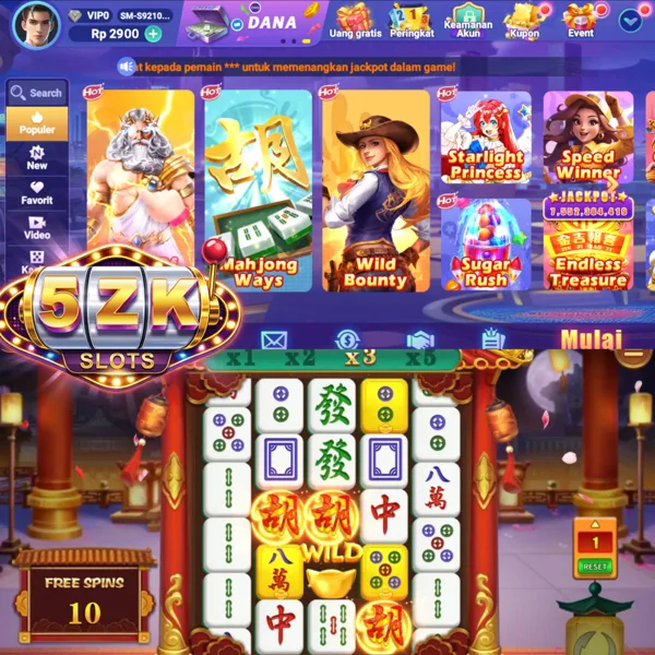 5ZK Slot Anti Rungkad Indonesia